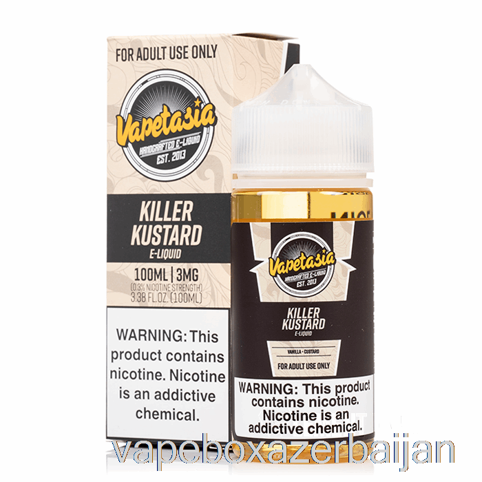 Vape Azerbaijan Killer Kustard - Vapetasia - 100mL 3mg